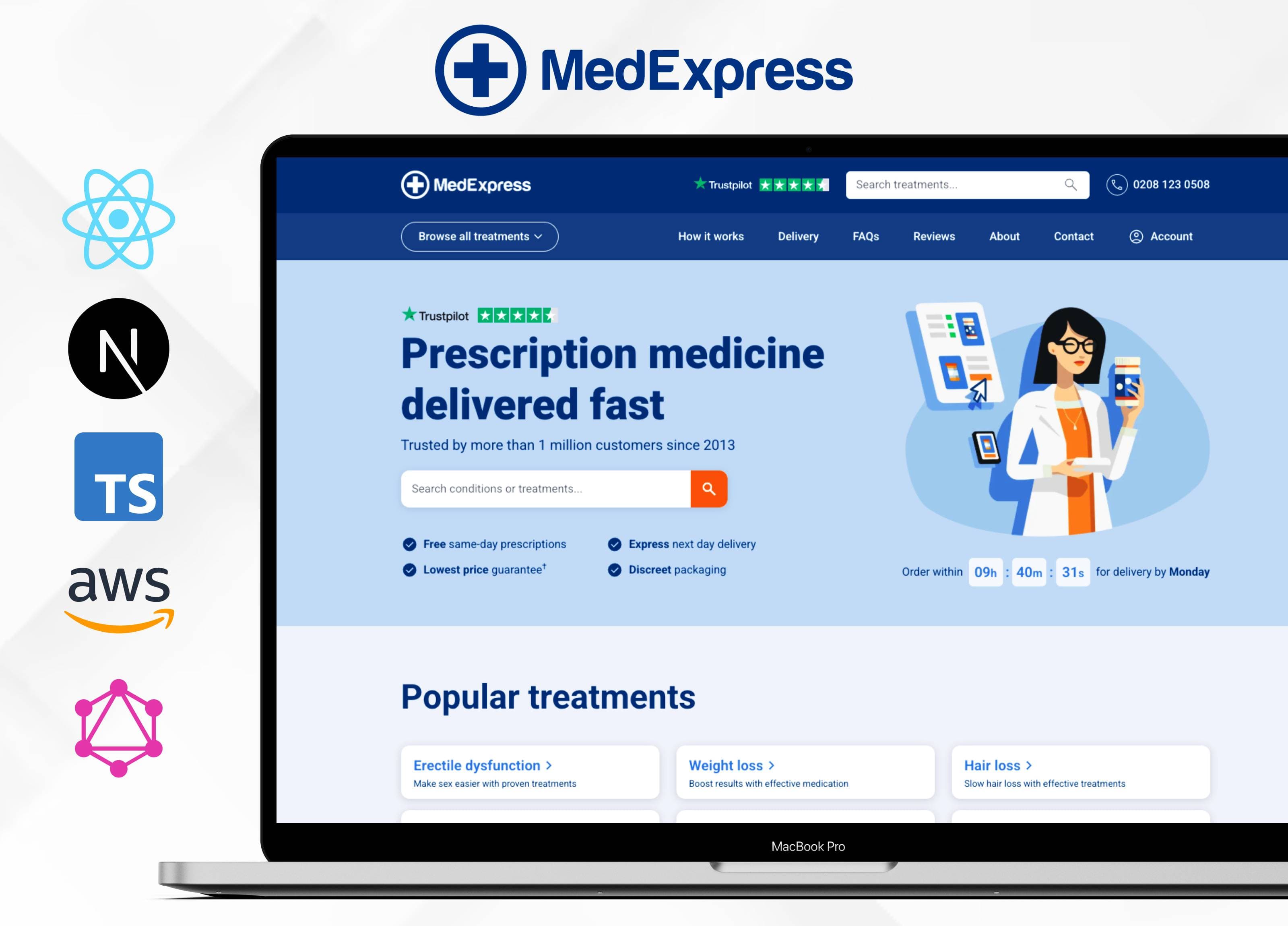 MedExpress - Leading UK Healthcare Platform